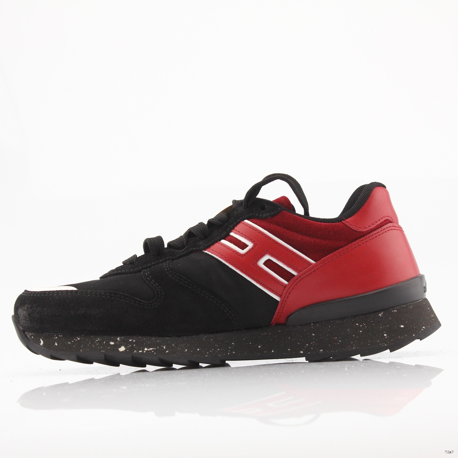 CALZATURA CALZATURA CALZATURA UOMO SNEAKERS HOGAN SUEDE+TESSUTO NERO+ROSSO - 72A7 af8a3b CALZATURA CALZATURA CALZATURA UOMO SNEAKERS HOGAN SUEDE+TESSUTO NERO+ROSSO - 72A7 af8a3b