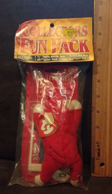 chicago bulls beanie baby