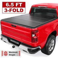 6.5ft Tri-fold Hard Bed Tonneau Cover For 1988-2002 Chevy Gmc C1500 C2500 Truck