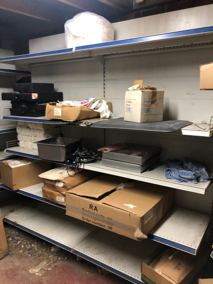 Retail Shop Fitting Garage Storage Metal Shelving Racking System