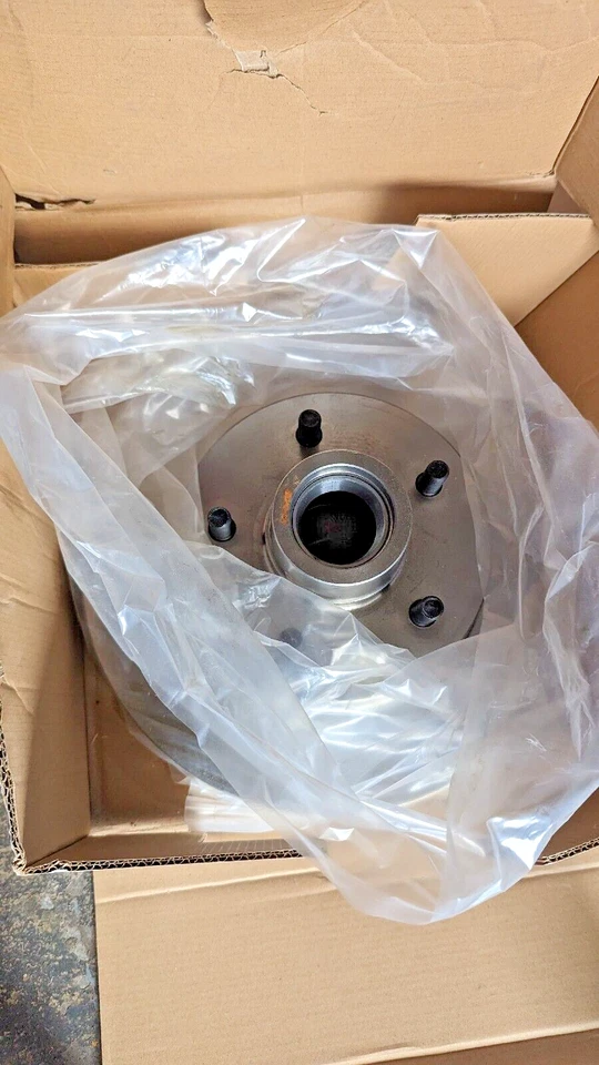 BENDIX ROTOR DE FREIO A DISCO DIANTEIRO E CONJUNTO DE CUBO 71 PONTIAC CATALINA E MAIS PRT1043 - Imagem 2 de 4