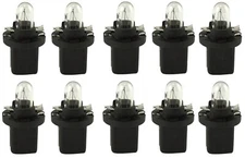 OEM BLACK Instrument Panel Light Bulb Set of 10 #2721MF