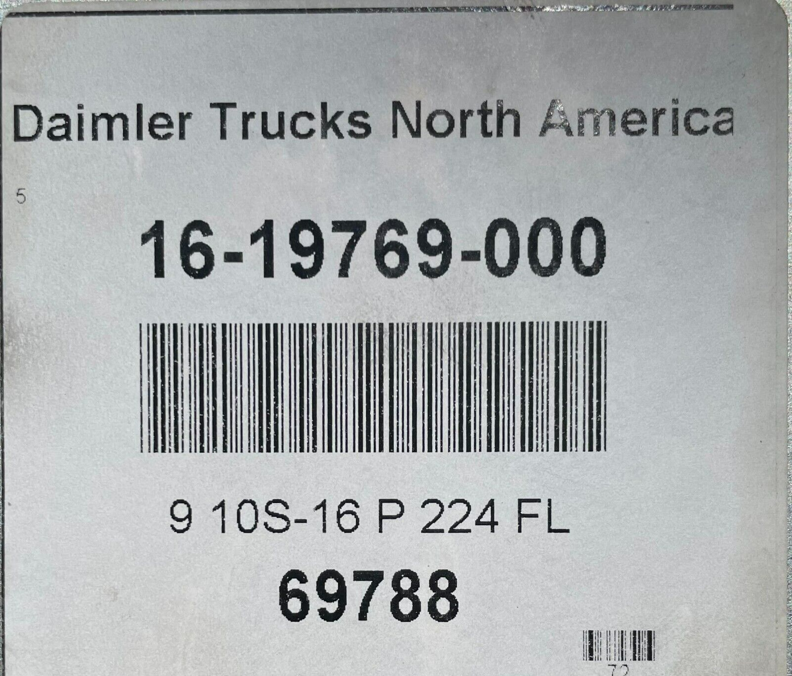 16-19769-000 GENUINE FREIGHTLINER AIR SPRING OEM - NEW | eBay