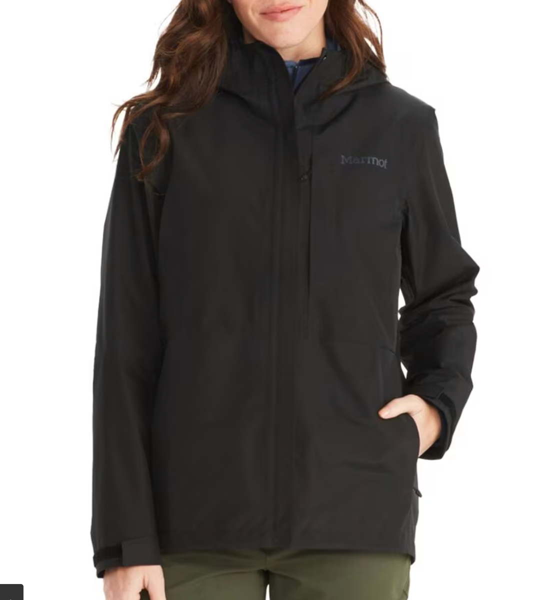 MARMOT Minimalist Womens XL Gore-Tex Parka/Jacket/Coat/Shell Black NEW $220