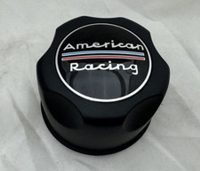 American Racing Black Wheel Rim Center Cap F104-05 172cap4 772cap4 1342100sb