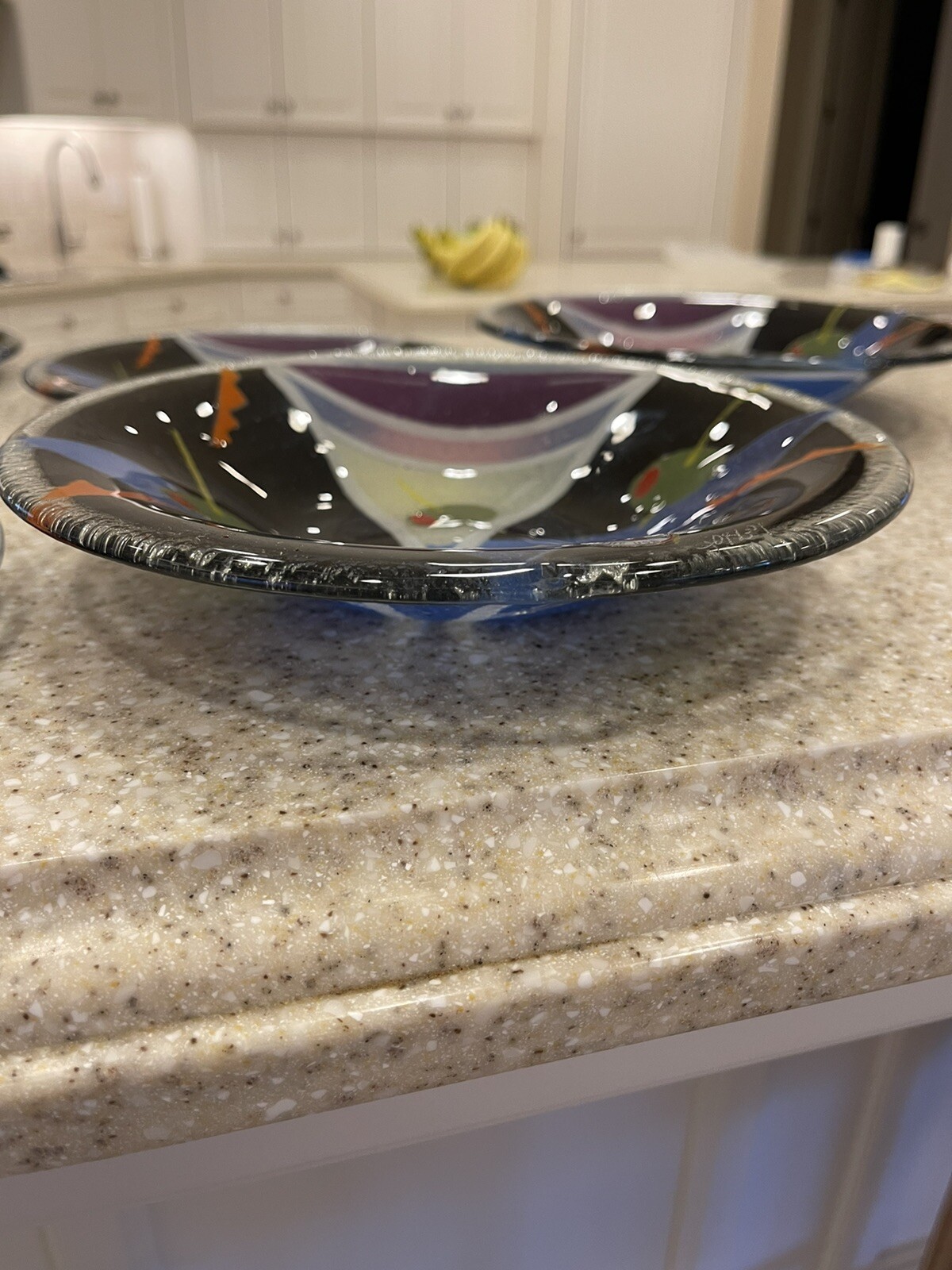 Peggy Karr Glass Plates And Bowls eBay