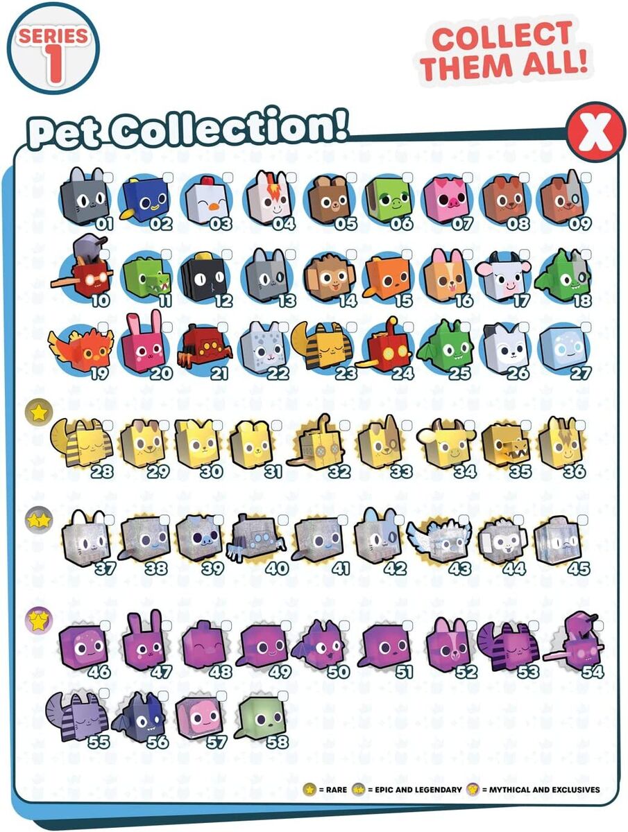 pet simulator™ mystery figure + DLC code, series 1, Five Below