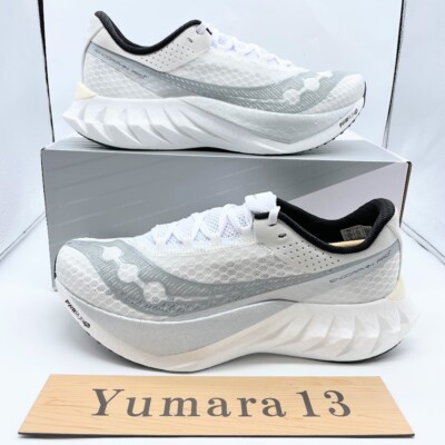 Size 7.5 - Saucony Endorphin Pro 4 White Silver for sale online | eBay