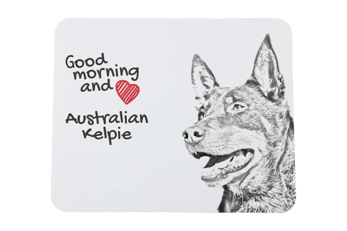 Australische kelpie muismat met hond Art-Dog
