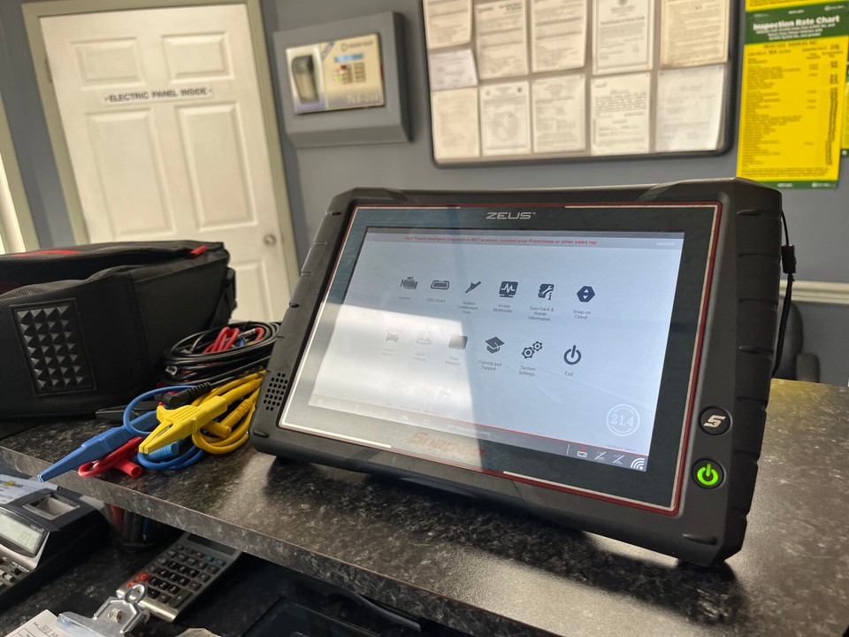 SNAP ON USED ZEUS SCANNER 21.4 GREAT CONDITION eBay