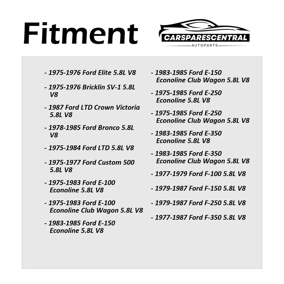 Juego de juntas de culata de motor Victor Reinz para Ford F-350 1977-1987 5,8 L Foto 2 de 4