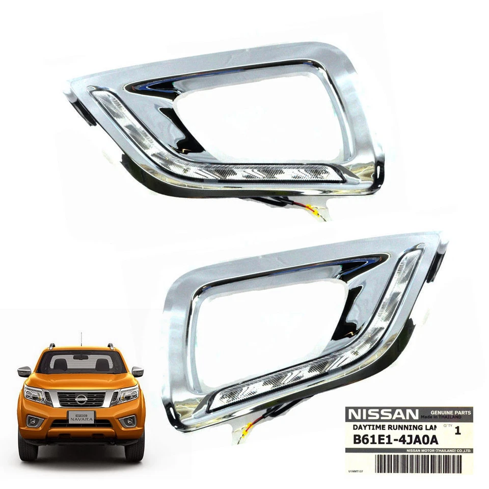 Luz de circulación diurna Drl para Nissan Frontier Navara Np300 D23 2015 2018 genuina Foto 4 de 4