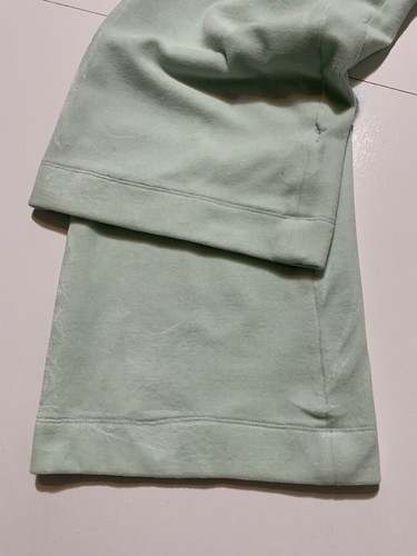 595 $ Alexander Wang gletschergrün ausgestellt Samt hohe Taille Stretch Hose Gr. 12 - Bild 12 von 18