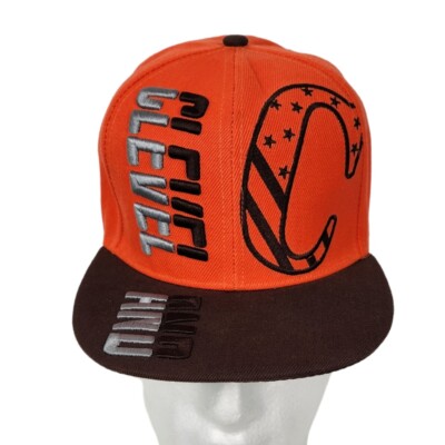 Cleveland Browns Hat Cap NFL Snapback Hat Raised Embroidered Stars Letters OSFA