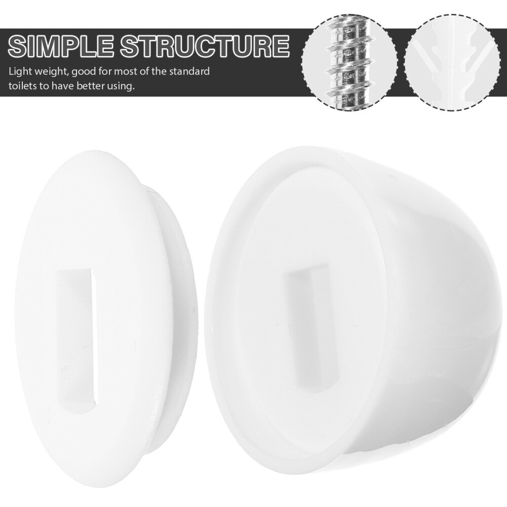 1 Set Heavy Duty Sturdy Toilet Seat Bolts Replacement Kit Toilet Seat