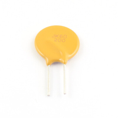 100Pcs New JinKe Polymer PPTC PTC DIP Resettable Fuse 60V 2A JK60-200
