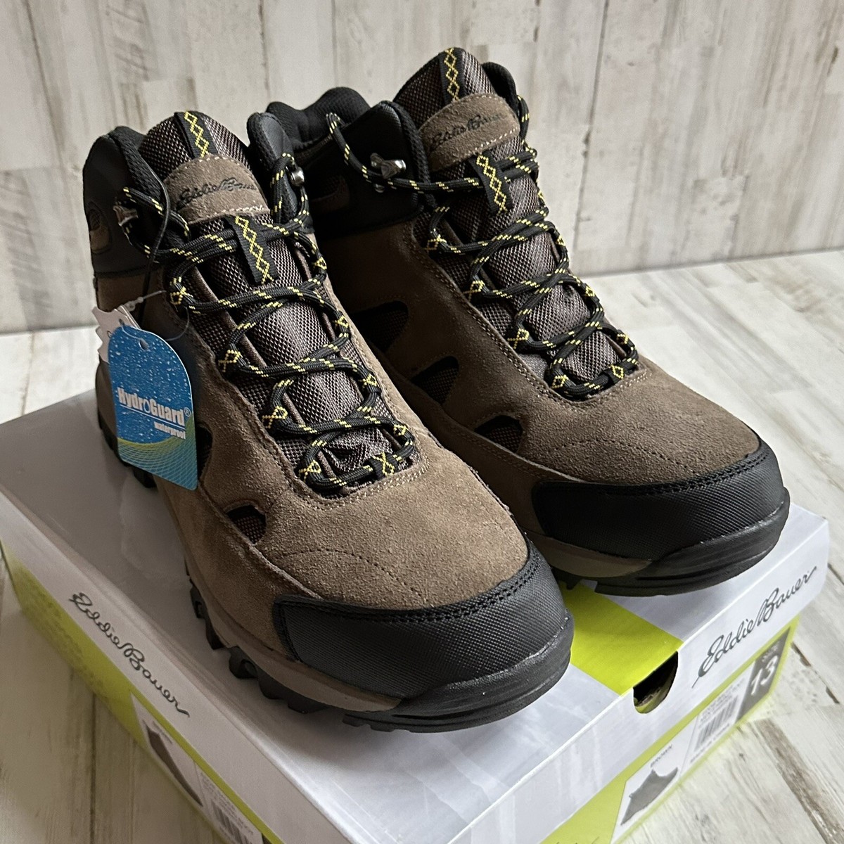 Eddie Bauer Brighton Hiking Boots Size 13 | eBay