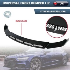 UK For Range Rover Sport 2014-2019 Front Bumper Lip Splitter Spoiler Gloss Black