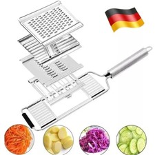 Gemüsehobel Set Krauthobel Parmesanreibe Gurkenschneider Küchenhelfer Multireibe
