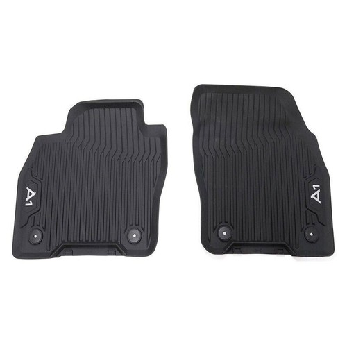 Tappetini Originali Audi A1 in gomma 2019 - 2024 anteriori nero 82B061501 041 - Imagen 2 de 5