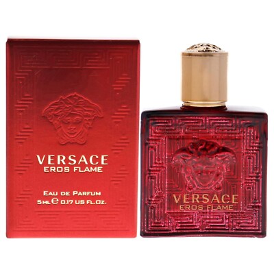 Versace Eros Flame Men's Eau de Parfum - 0.17oz  5 ML SPASH MINI NEW IN BOX
