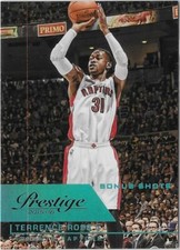 2015-16 Panini Prestige TERRENCE ROSS BONUS SHOTS BLUE PARALLEL #196 RAPTORS /99
