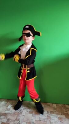 Kids Pirate Costume Set - Deluxe Role Play Outfit For Halloween & Parties