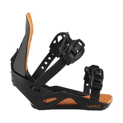Men's ROSSIGNOL Viper Snowboard Bindings - BLACK - (M/L) - RGNT103