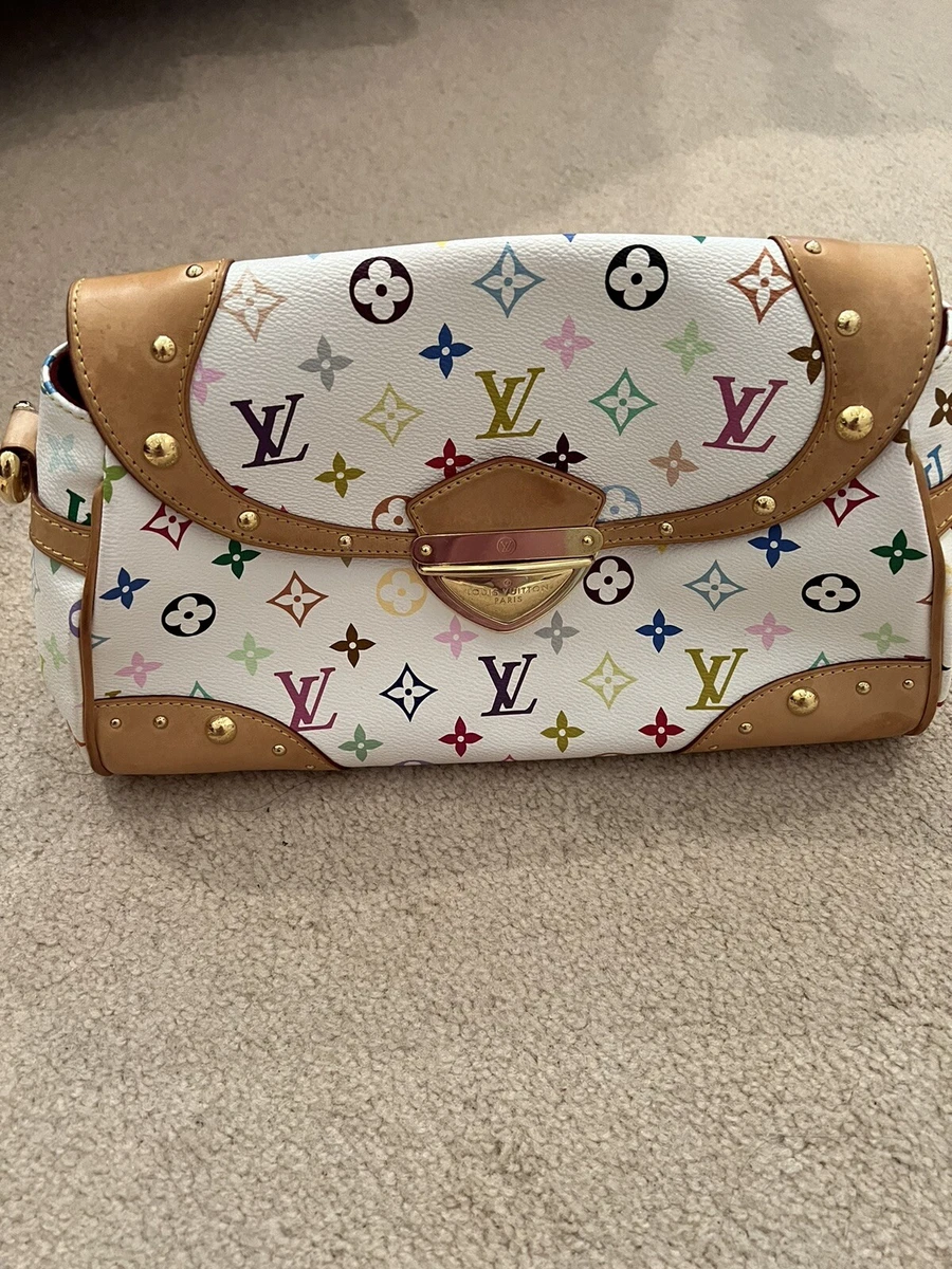 Louis Vuitton Louis Vuitton Beverly MM Black Multicolor Monogram