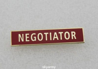 Uniform Citation Bar Negotiator Citation Bar Merit Award Commendation Lapel Pin
