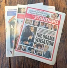 2008 November 4th, 5th, 6th The Standard Kenya Newspapers, Obama Election Win