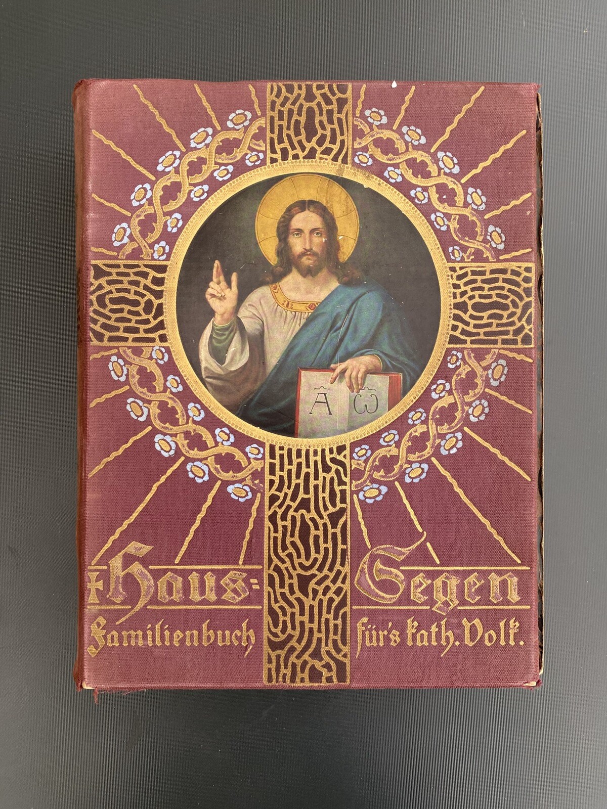 Haussegen Familienbuch Alt München 1912 Katholisch