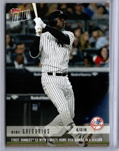 2018 Topps Now 314 Didi Gregorius