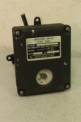 Nagano Keiko Pressure Switch CQ20 G35011 *FREE SHIPPING* | eBay