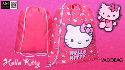 SANRIO SPORTBEUTEL - HELLO KITTY - FOLLOW THE RAINBOW -  NEU