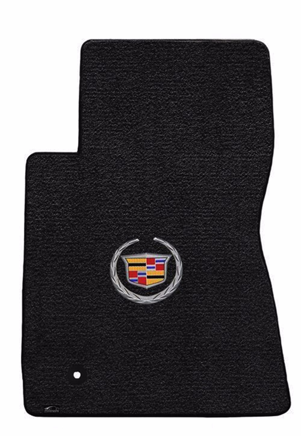 NEW! BLACK FLOOR Mats 20112014 Cadillac CTS Coupe Silver Crest logo AWD Pair eBay