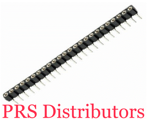 40 Pin PCB IC Transistor Socket Breakable Single Row Round Pin Female Header 1PC - Picture 2 of 7