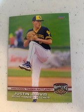 Justin Jarvis Card 2021 Wisconsin Timber Rattlers Team Card