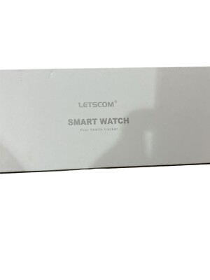 Letscom Smart Watch Fitness Tracker - Black (ID205L)