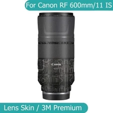 For Canon RF 600mm F11 IS STM Decal Skin Vinyl Wrap Film Camera Lens Sticker