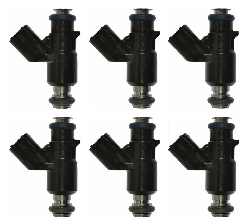 Inyector de combustible 6 piezas FJ705 para Buick Lucerna 2009-10 Chevrolet Monte Carlo 2006-07 Foto 2 de 4