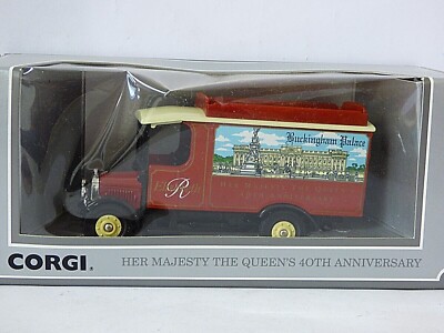 Corgi Thorneycroft Van Her Majesty the Queen 40th Anniversary Buckingham Palace