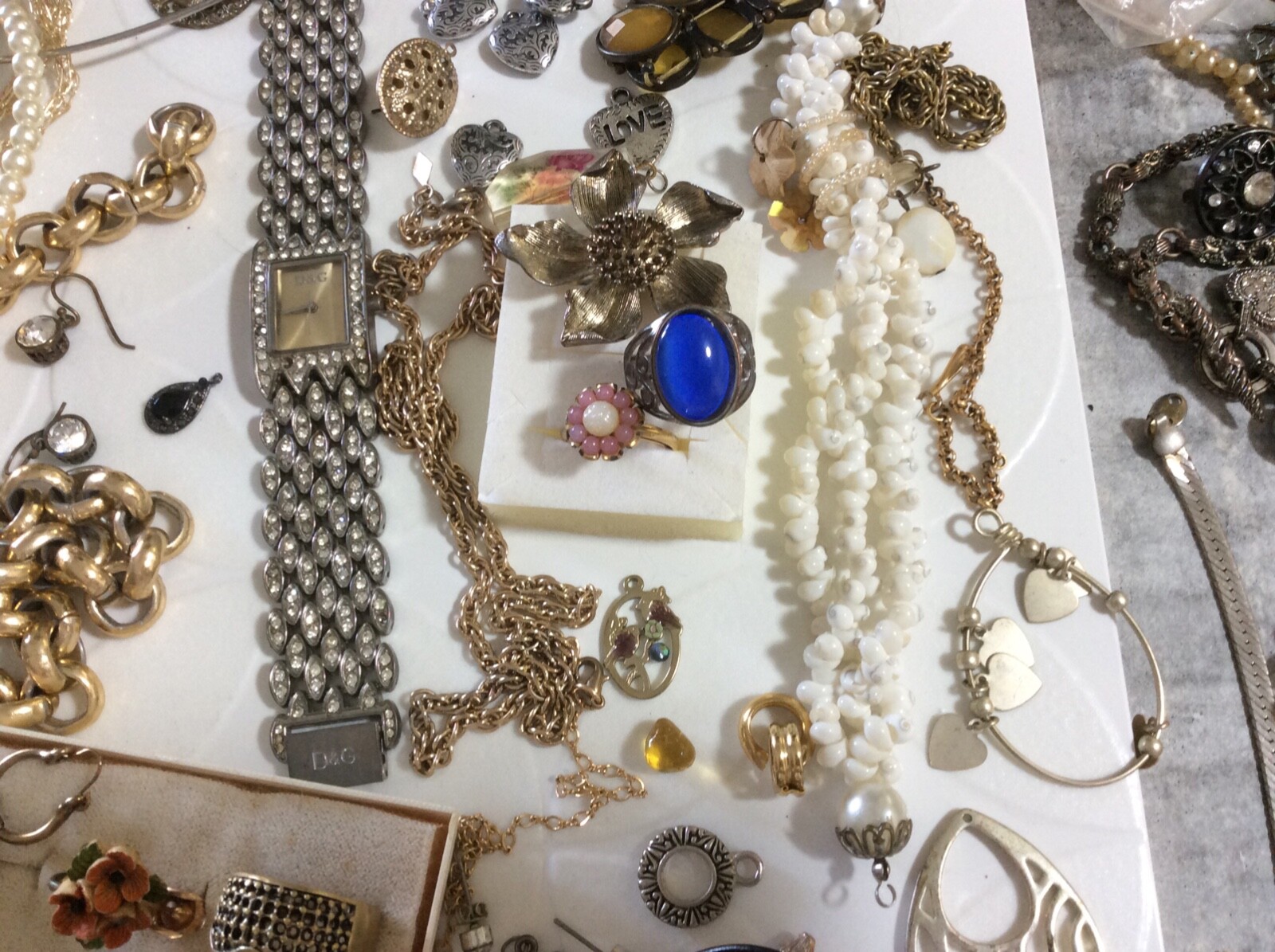 bulk lot vintage deceased estate jewellery scrap broken designer ! eBay