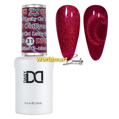 DND Cat Eye 9D Velvet Jungle Gel Nail Polish 0.5oz Gel #31- Lucky Cat
