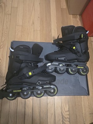 Rollerblade Twister XT Black/Lime Inline Skates (072210001A1) Men's 10/10.5