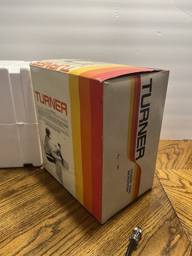 Vintage Turner Expander 500 CB Ham Radio Power Amplified Microphone In Orig Box - Picture 12 of 13