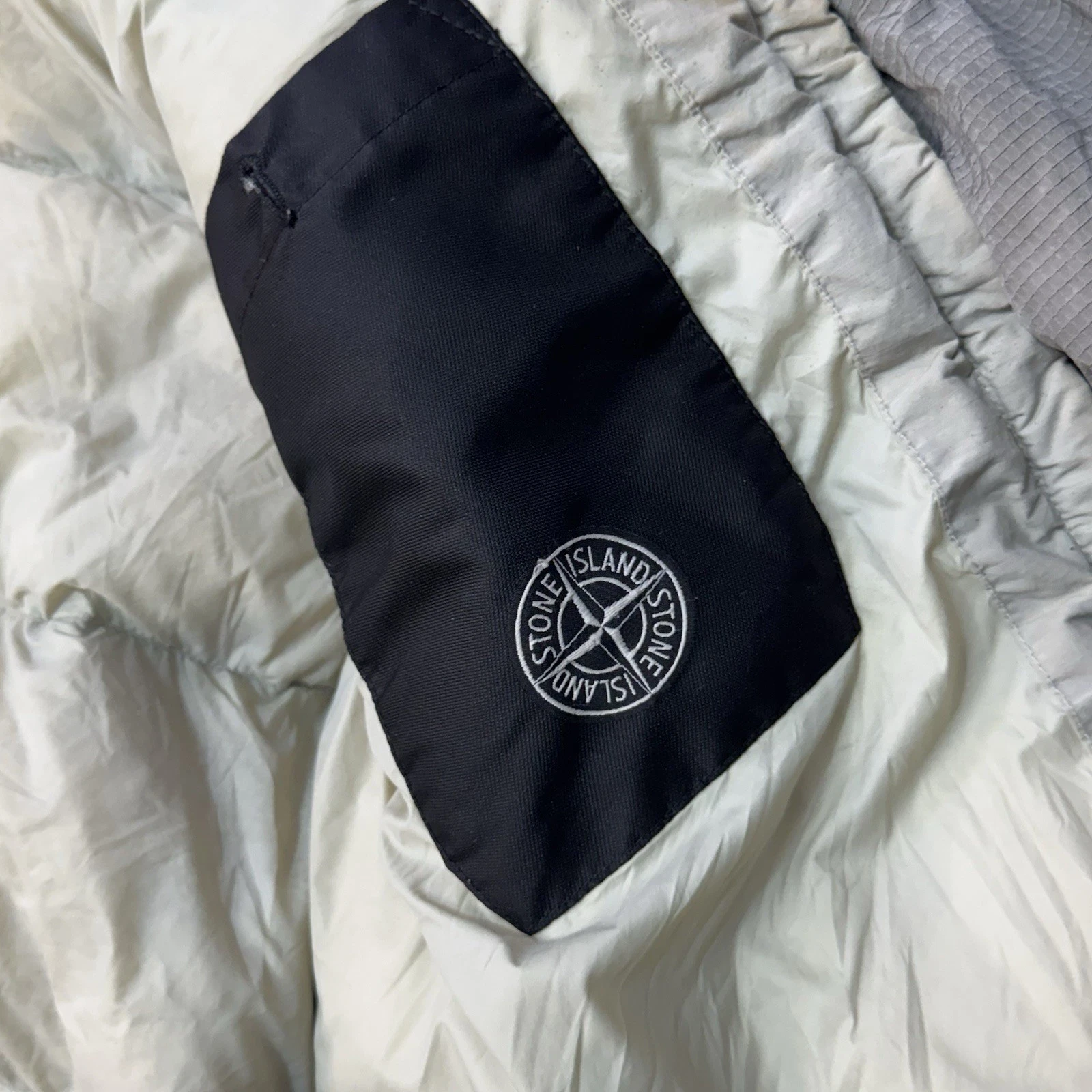Stone Island Nylon Metal Watro Rip stop Down TC Green Graysh Sz M Jacket READ - product detail image 23