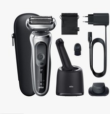 Image of Braun Series 7 71-S7200cc Silver Wet&Dry Shaver Set Full Set