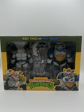 NECA ROBO TOKKA & ROBO RAHZAR Teenage Mutant Ninja Turtles Haulathon NEW