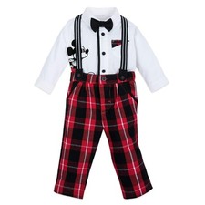 Disney Mickey Mouse Fancy Holiday Dress Up Suit Set for Baby Size 0 3 6 Months